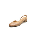 French Retro Back Roman Sandals