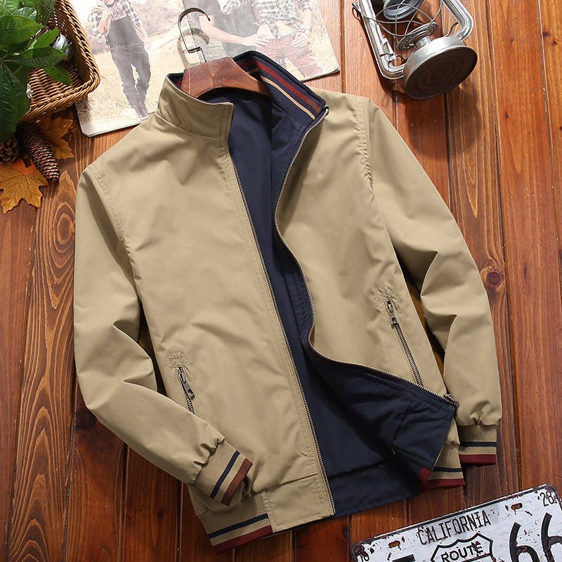 Stand Collar Casual Jacket