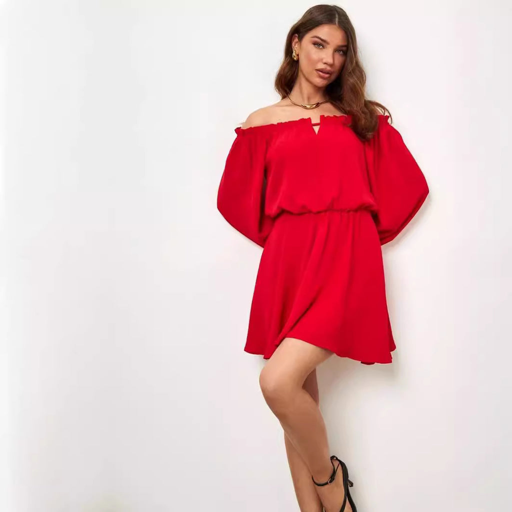 Women’s Casual Off-the-Shoulder Dress