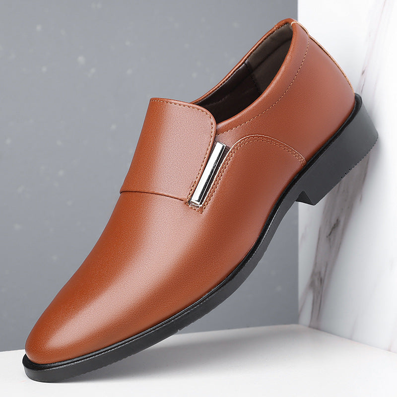 Men’s Slip-On Business Leather Shoes