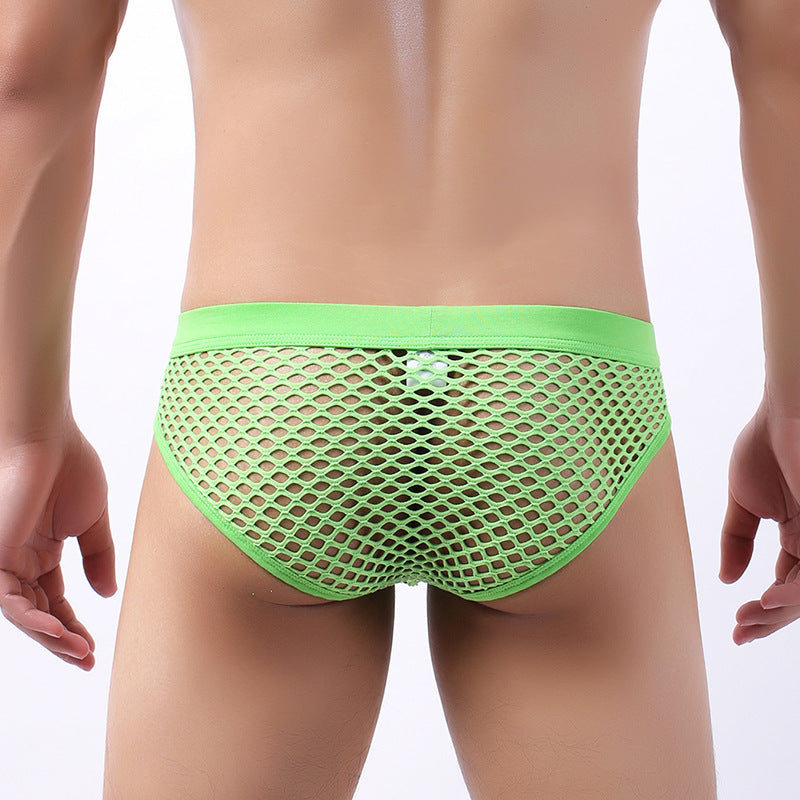 Sorry Pajama Shorts Fishnet Shorts U-convex Briefs