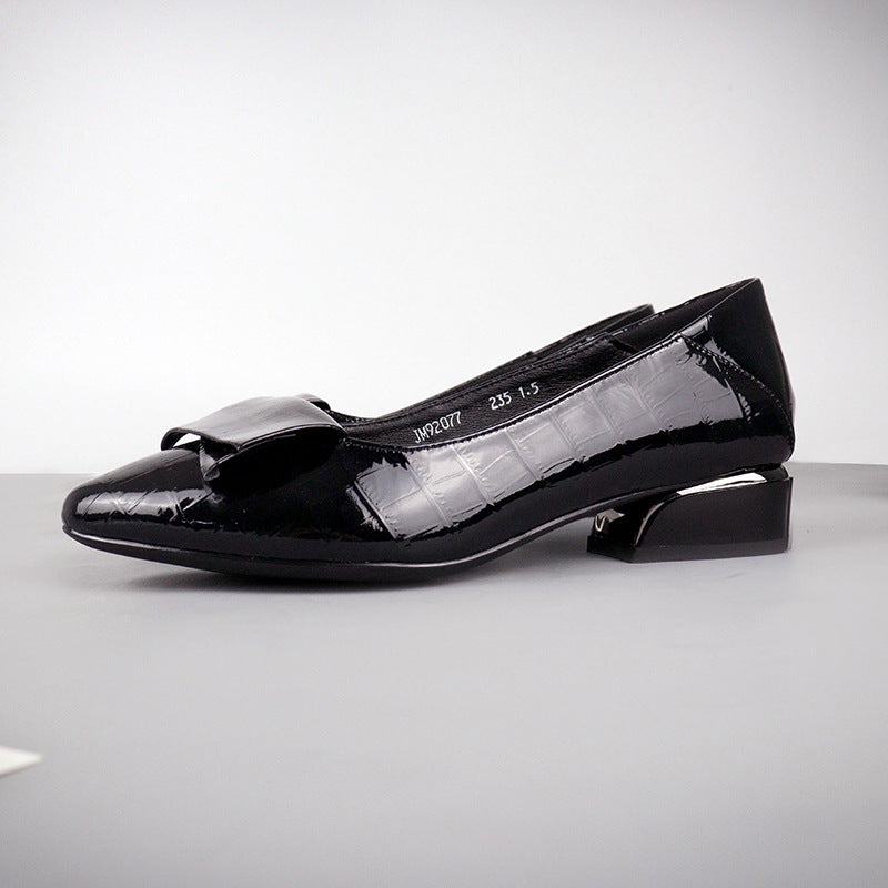 Thick Heel Mid-heel Fashion Shoes