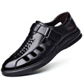 Men’s Cowhide Business Formal Leather Sandals