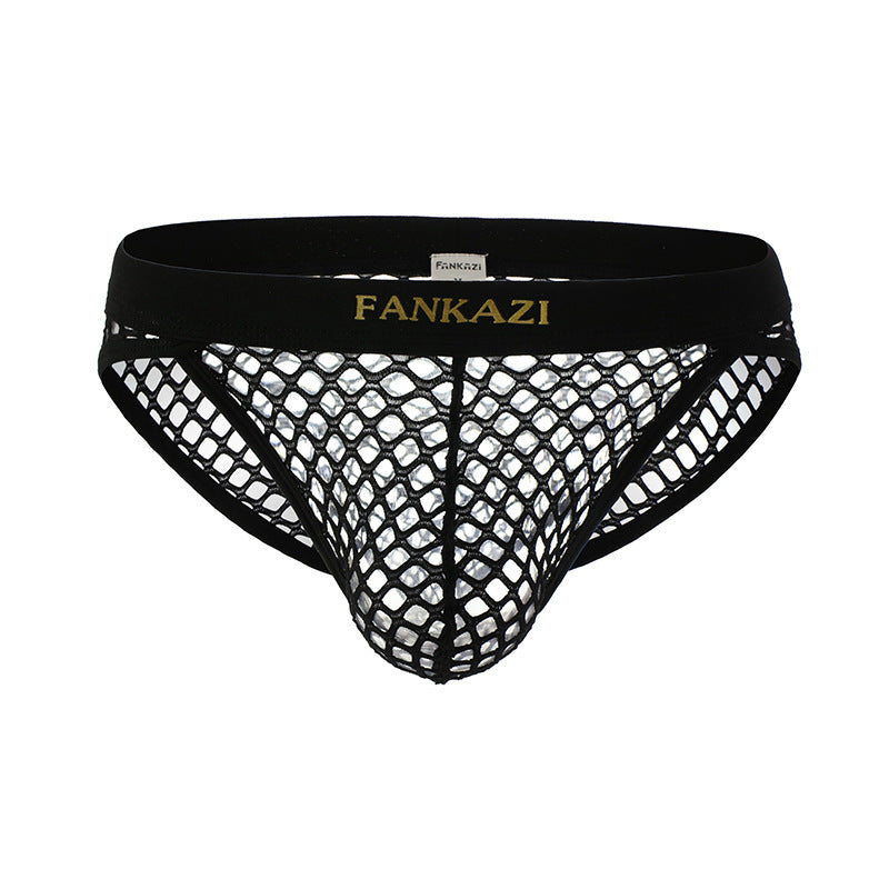 Sorry Pajama Shorts Fishnet Shorts U-convex Briefs