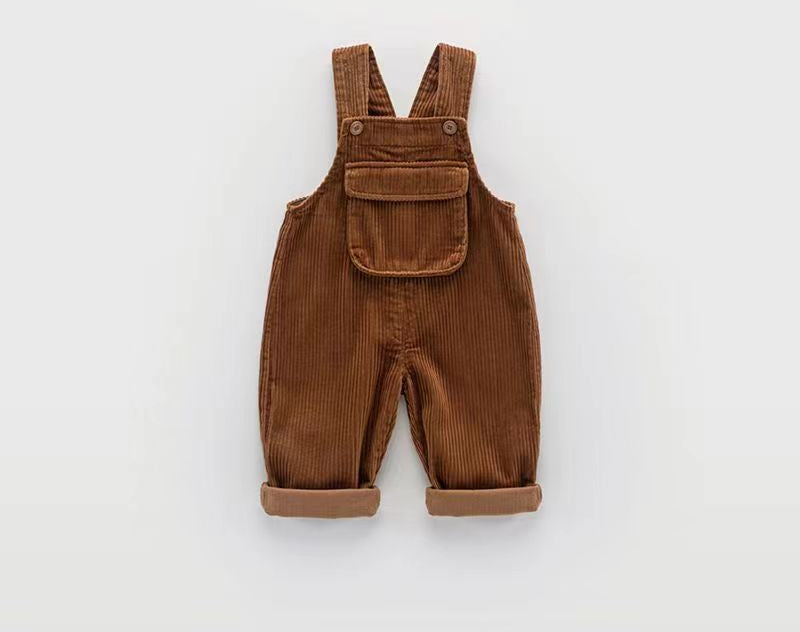 Loose Casual -style Corduroy Pants