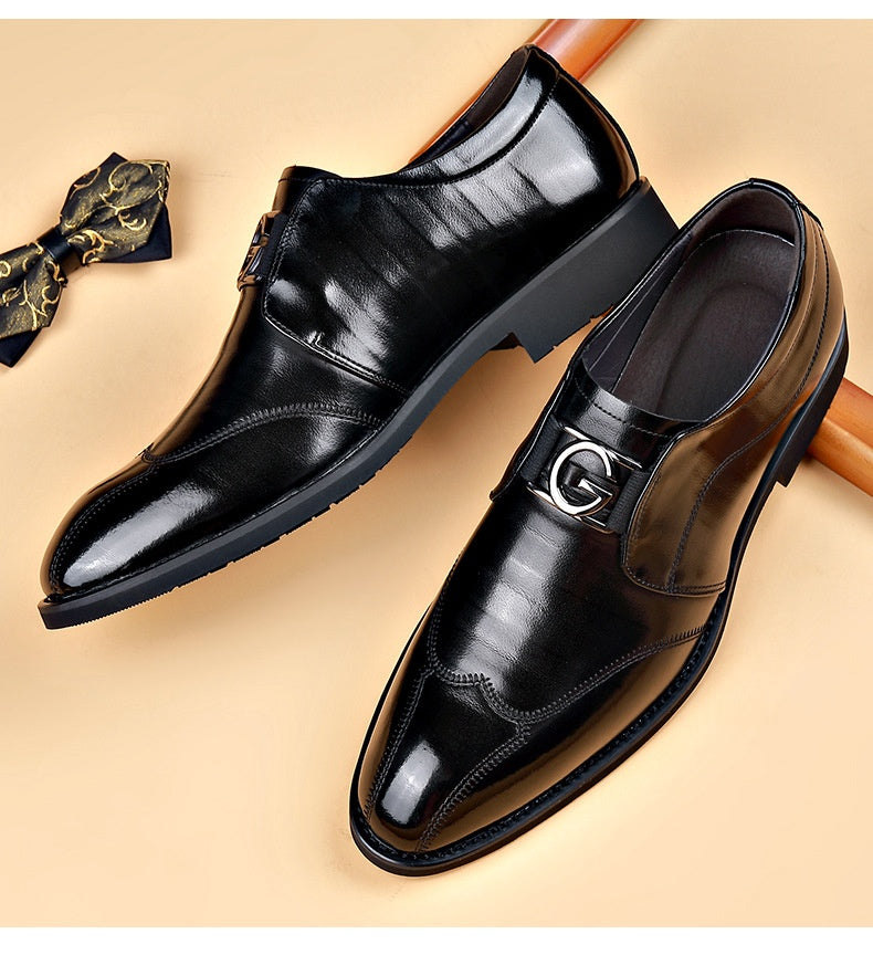Men  casual shoes Leather