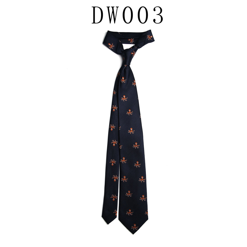 Men's Animal Pattern Tie