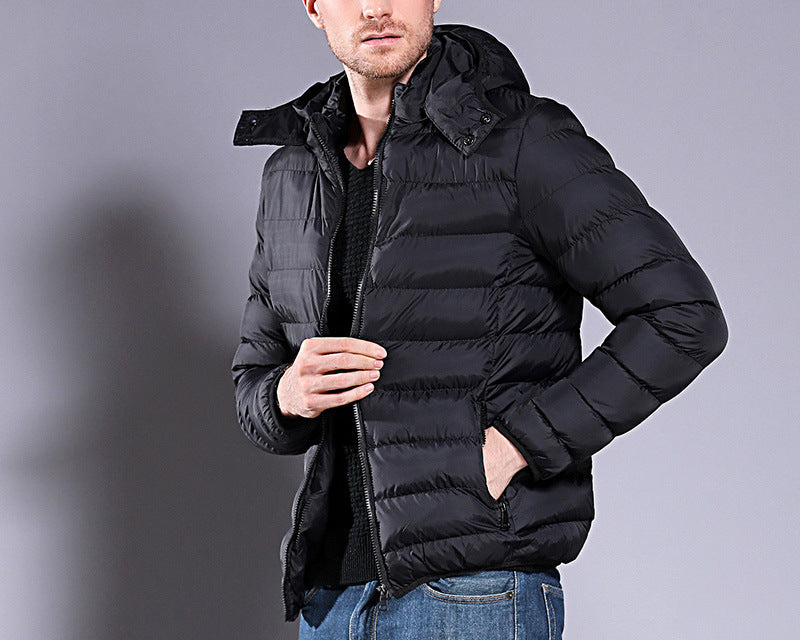 Winter Hooded Down Cotton Padded Jacket