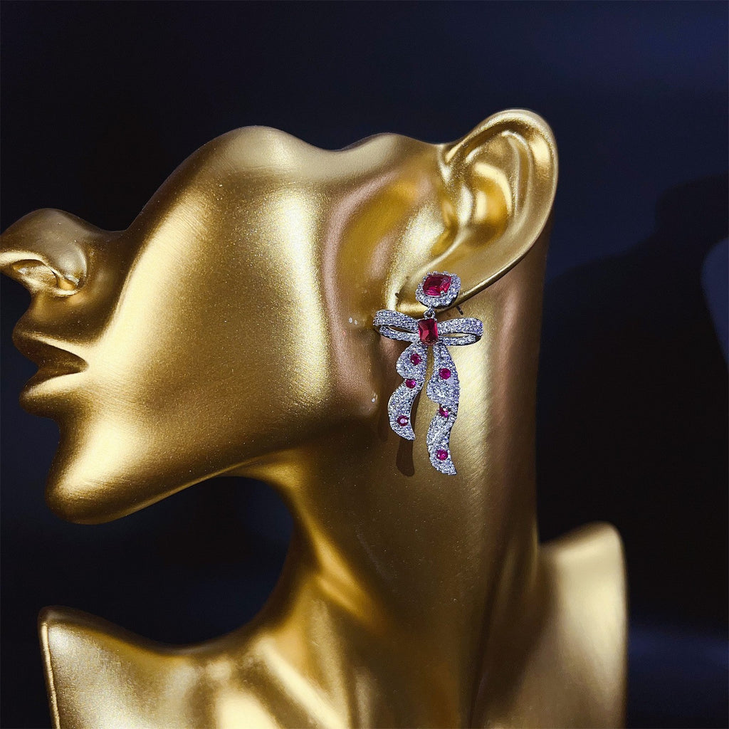 High-end Earrings Dramatic Style Niche And Chic