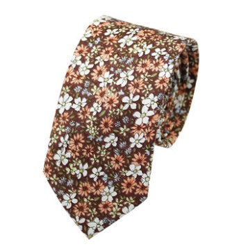 Men's Cotton Print Tie