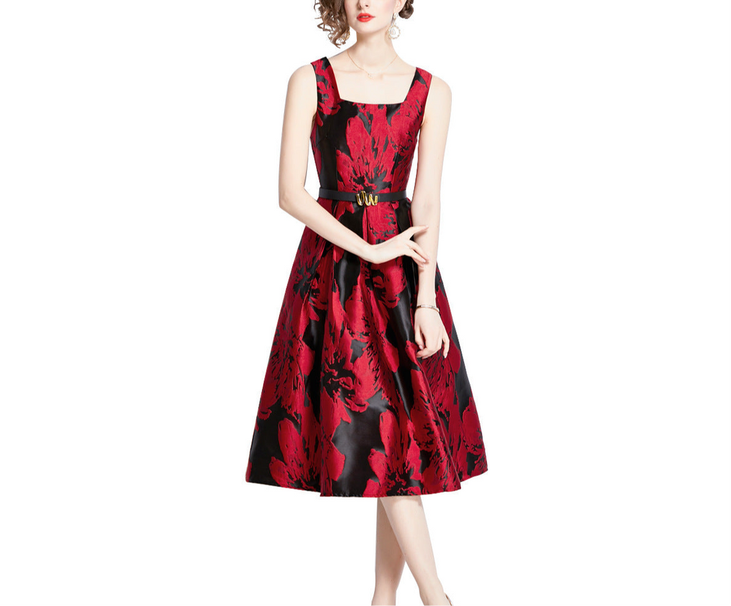 Three-dimensional Jacquard Dress Women