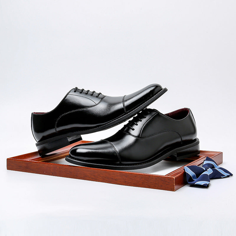 Men's Casual Leather Shoes Cowhide British Style