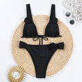 Bikini 3D Three-dimensional Flowers  Swimsuit