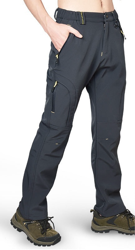 Women's Waterproof Warm And Loose Climbing Pants