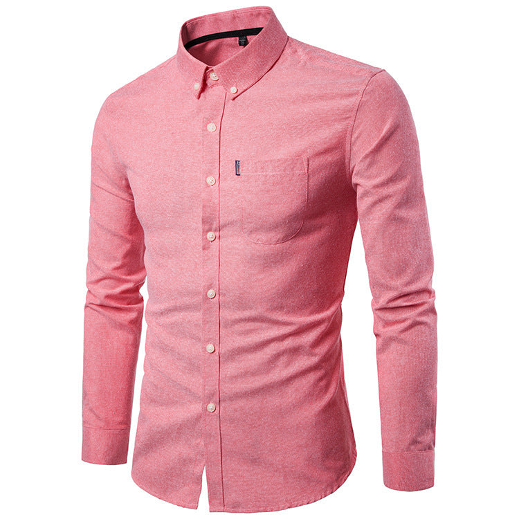 Slim Long Sleeve Dress Shirt