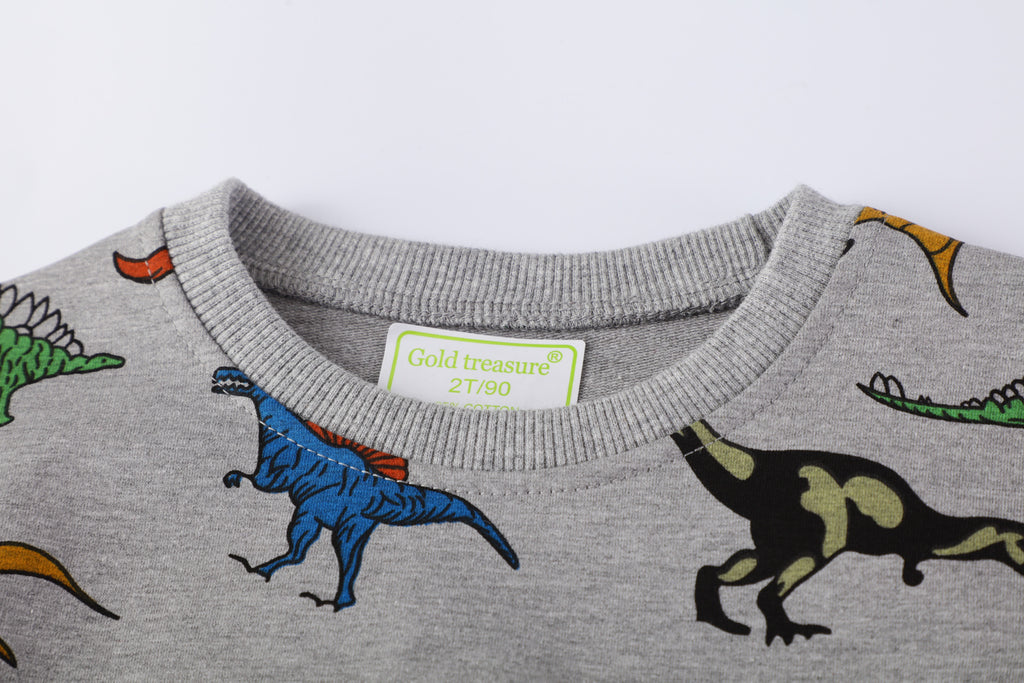European And American New Printed Sweater Men And Women