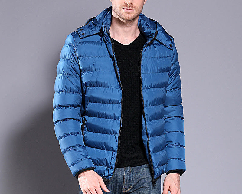 Winter Hooded Down Cotton Padded Jacket