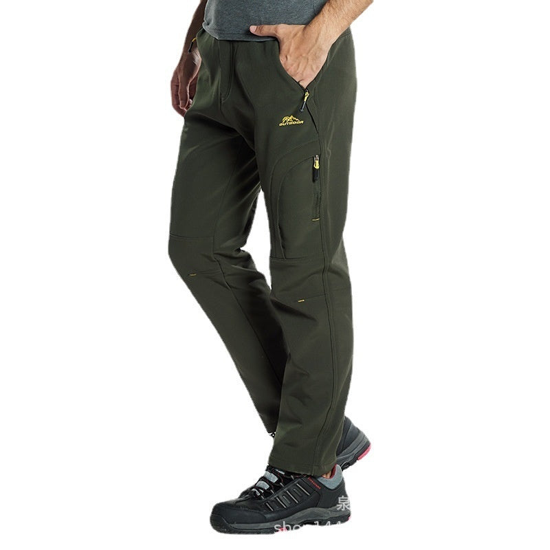 Women's Waterproof Warm And Loose Climbing Pants