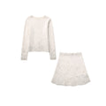 White Pearls Knitwear set