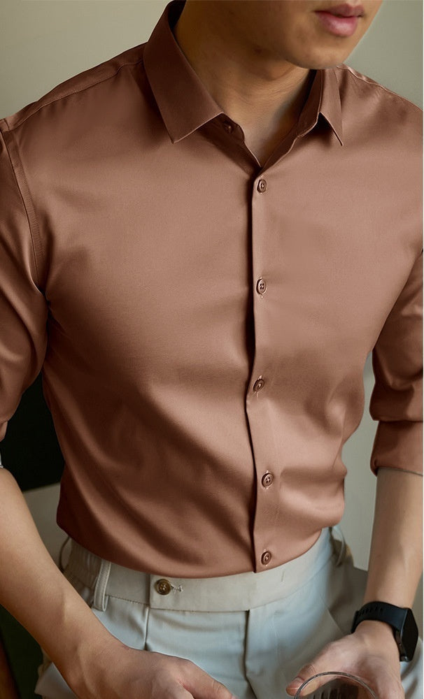 High-end Ironing Free Long Sleeves Shirt