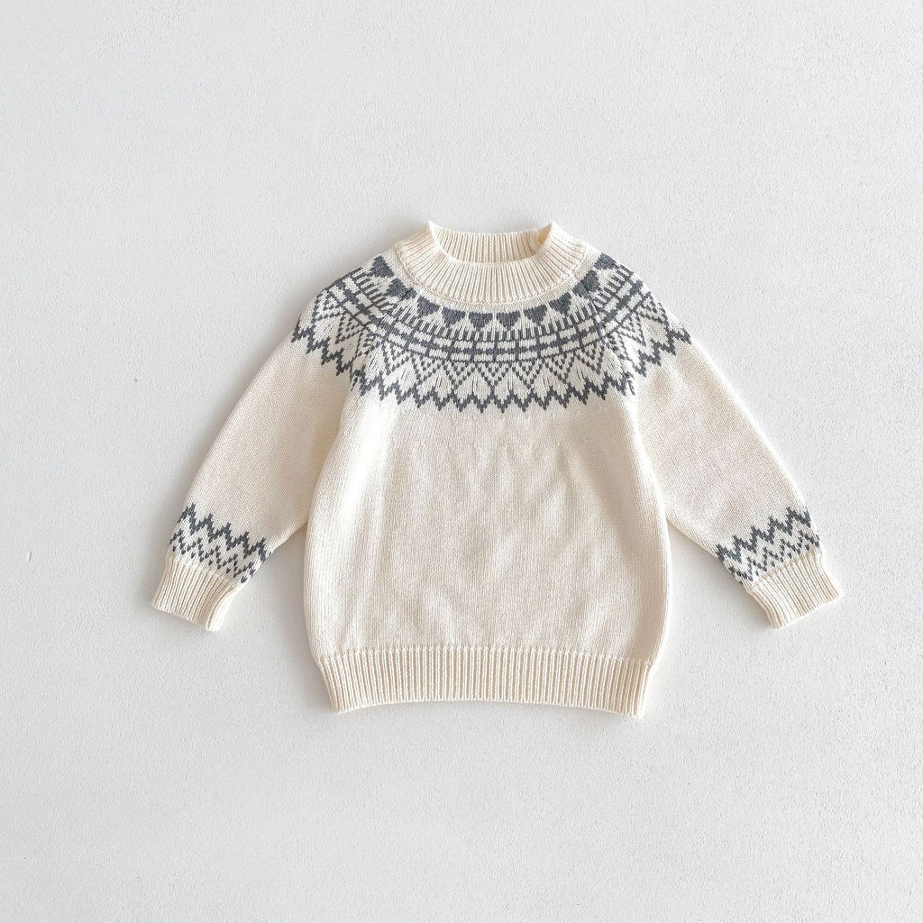 Boys And Girls Pullover Jacquard