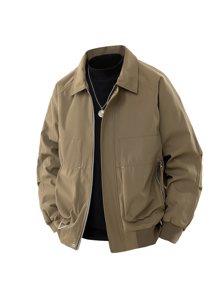 American Baseball Collar Coat