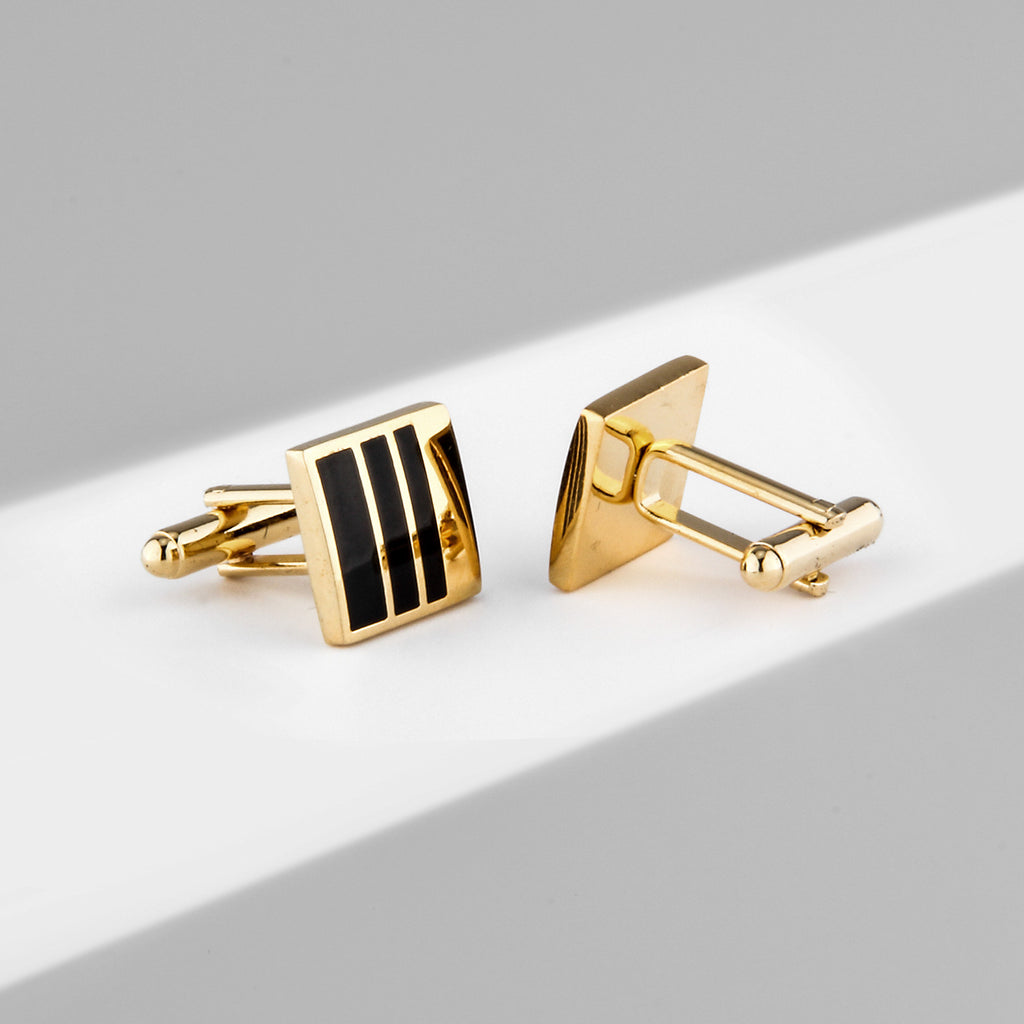 Gold Plated Copper Cufflinks