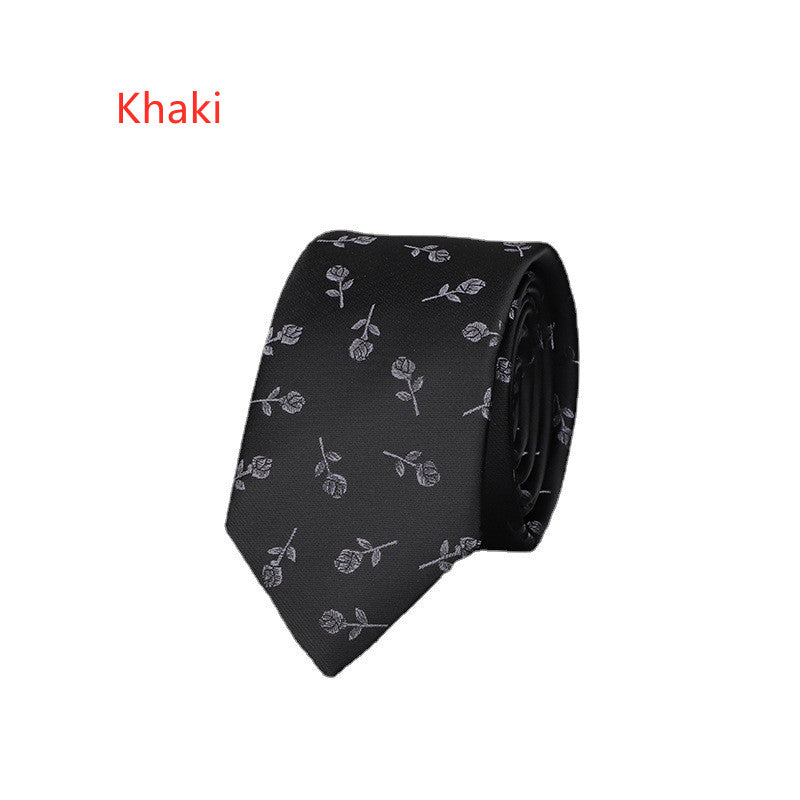 Silk Jacquard Tie Business Formal Wear Corporate