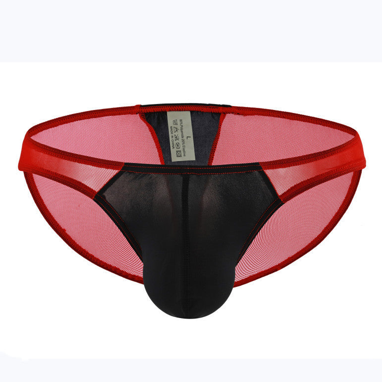 Nylon Low Waist Thin Underwear