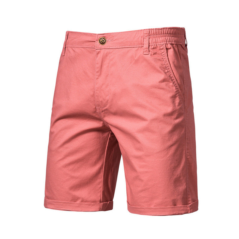 Summer Cotton Casual Solid Color Sports Shorts