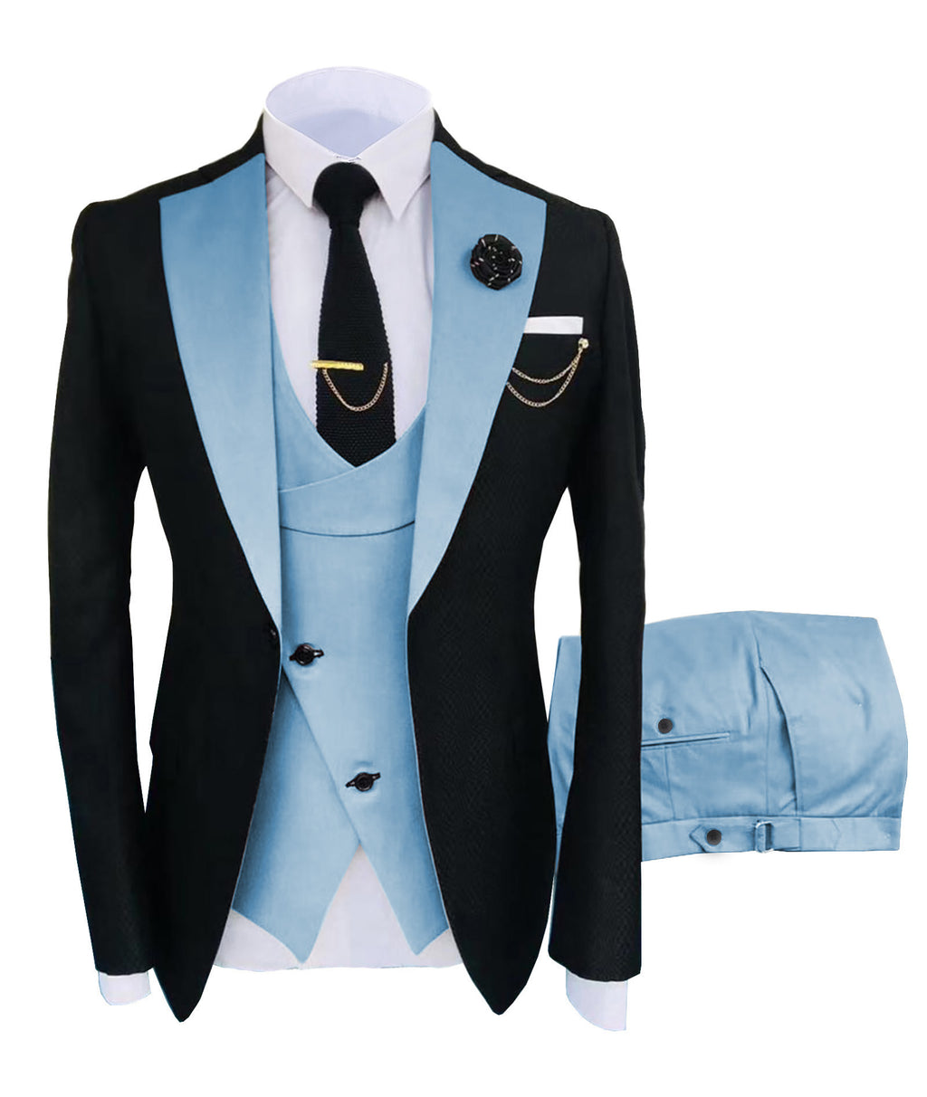 Men's Suit Vest Pants Suit