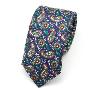 Men's Cotton Print Tie