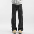 Maillard Retro Straight-leg Casual Men's Cargo Pants