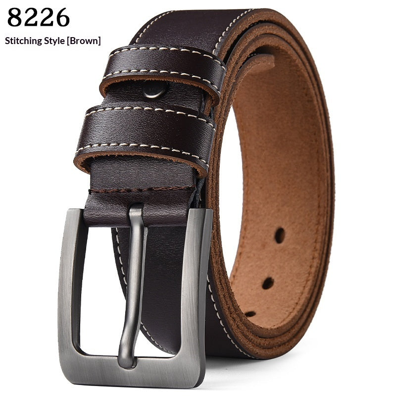 Best-selling Vintage Genuine Cowhide Leather Men's