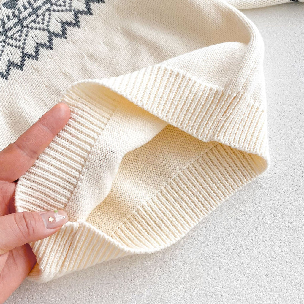 Boys And Girls Pullover Jacquard