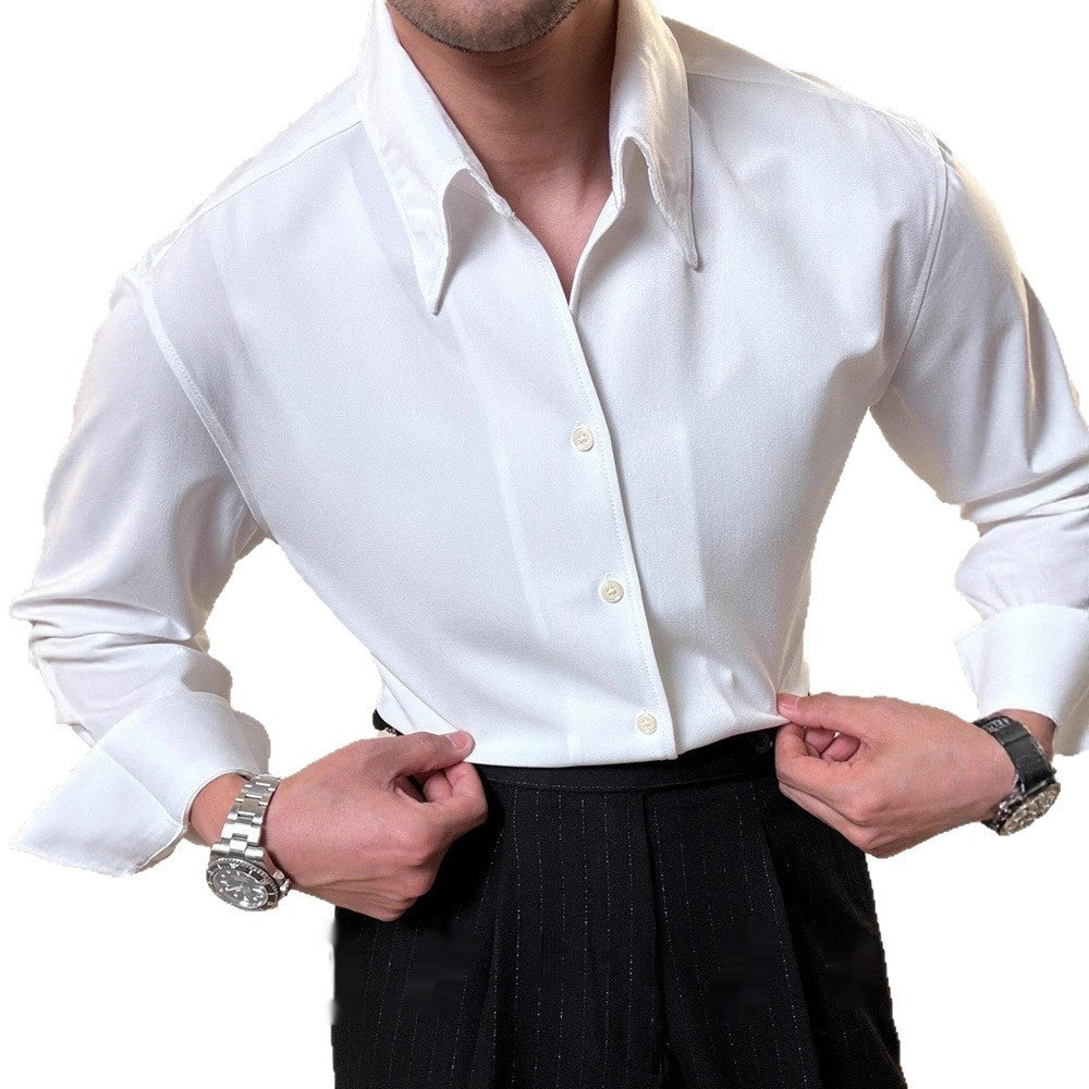 Slim Fit Casual Shirt – Hidden Button