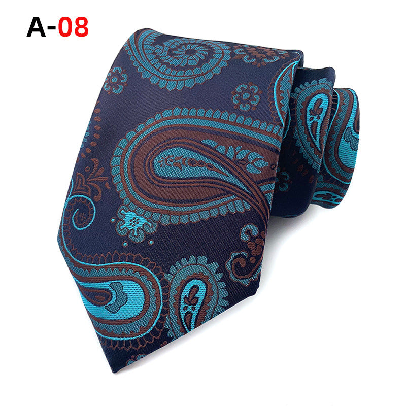 Paisley Polyester Jacquard Men's Tie