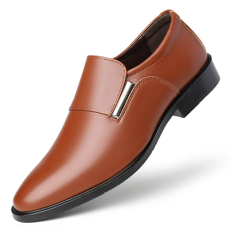 Men’s Slip-On Business Leather Shoes
