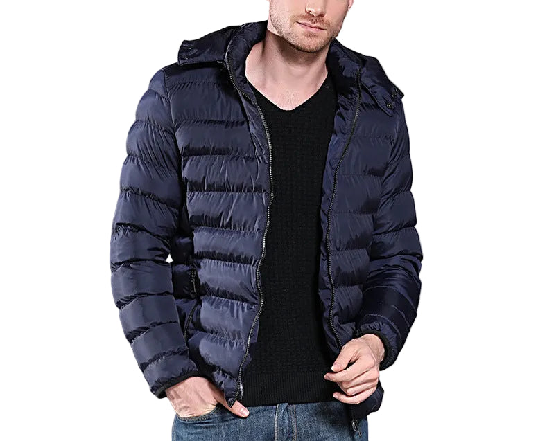 Winter Hooded Down Cotton Padded Jacket