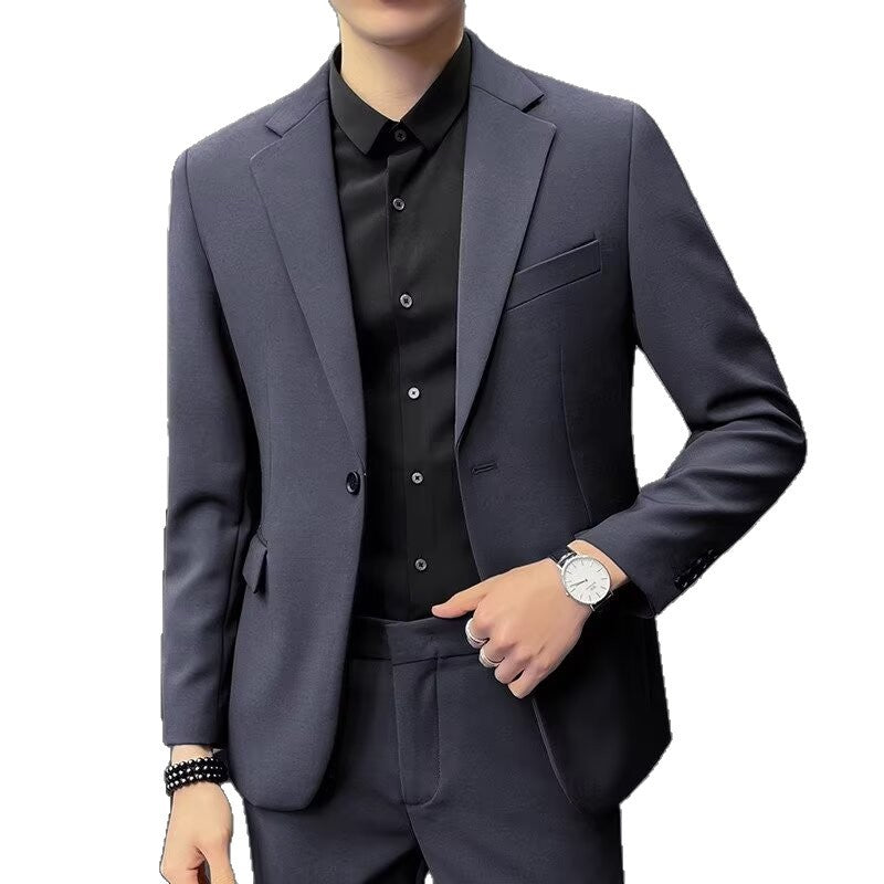 Casual Men's Suit Korean Version Trendy
