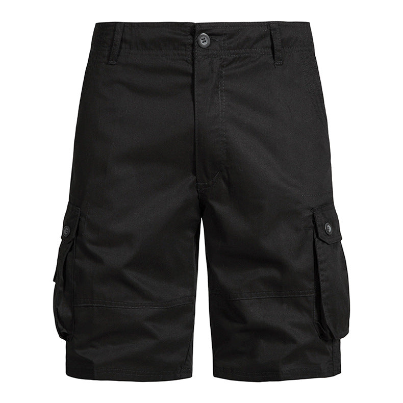Loose Leisure Workwear Fifth Pants
