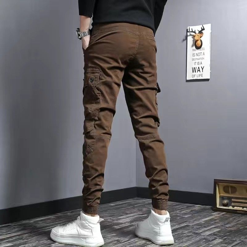 Slim Fit Elastic Casual Denim