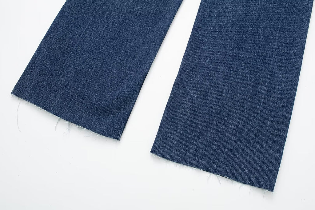 Maillard High Waist Loose Wide Legs Jeans