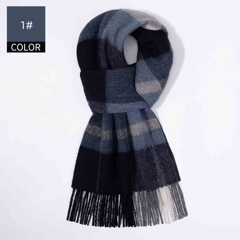 Winter New Men's Cashmere Scarf