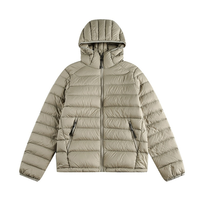 Ribbed Hooded Jacket