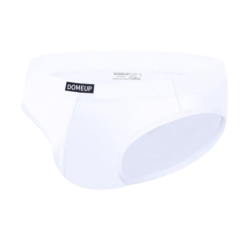 Underwear Breathable Plus Size Solid Color Low Waist