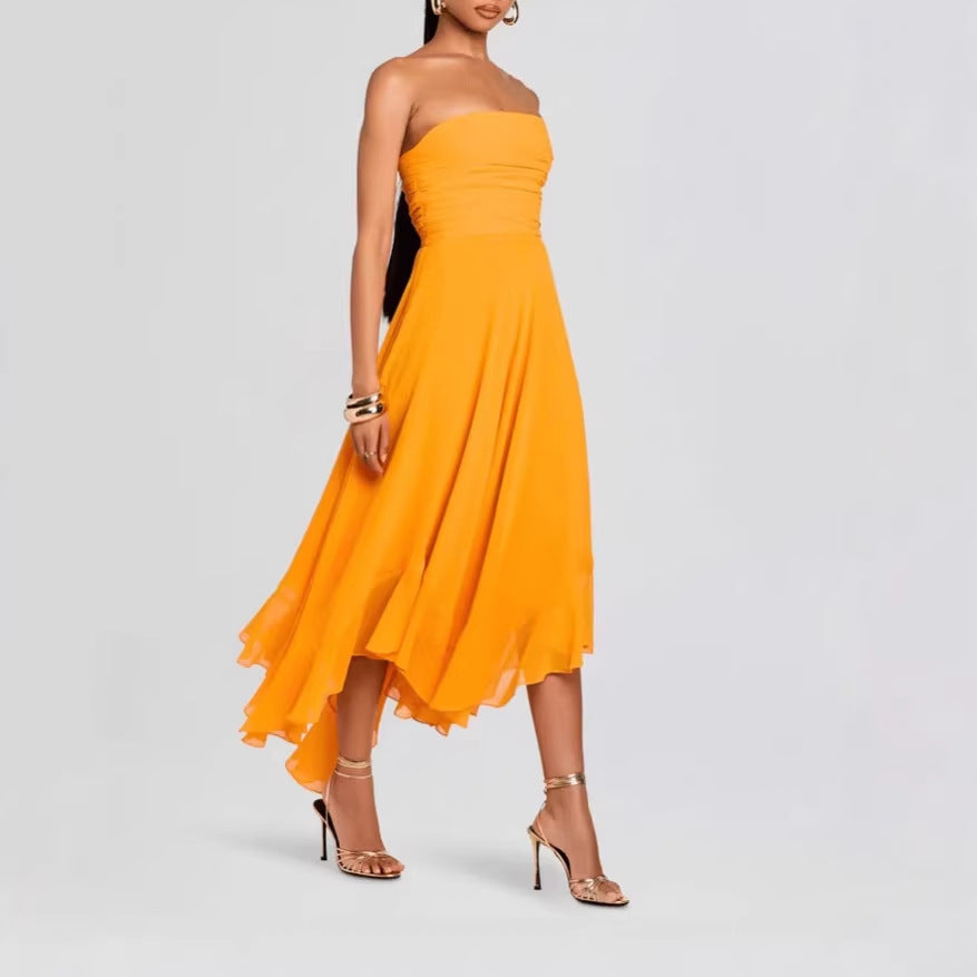 Ruched, Slim-fit  Maxi Dress