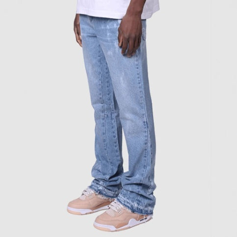 Straight-leg Denim Pants
