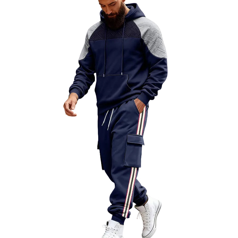 Loose  Hoodie And Sweatpants Casual Set