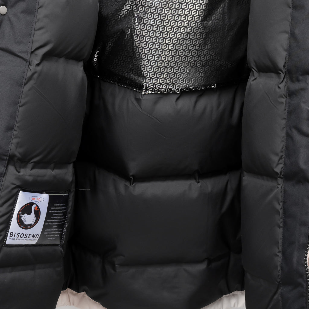 Hooded Workwear Parka Down Jacket For Women Winter